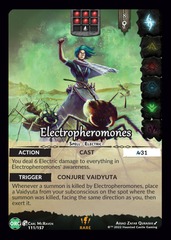 Electropheromones